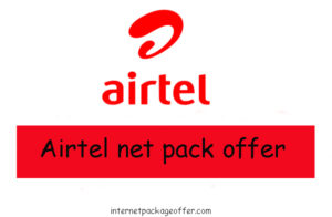 Airtel net pack offer information