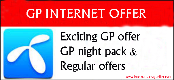 GP Internet offer | Grameenphone internet offer